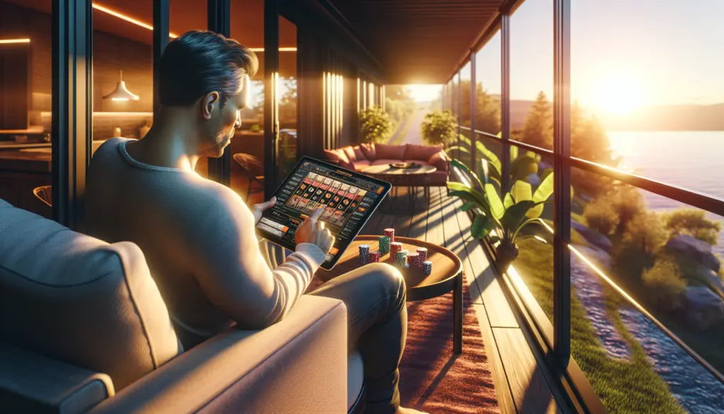 Tablet Üzerinden Erişim - Alobet Görseli